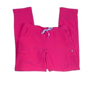 FIGS- Women’s Shocking Pink Yola Tall Skinny Scrub Pants